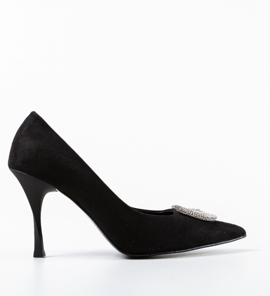 Pantofi dama Grenys Negri - Img 2