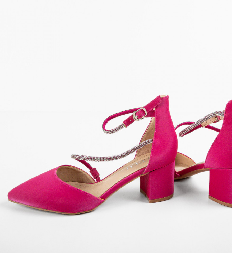 Pantofi dama Haari Fuchsia - Img 4