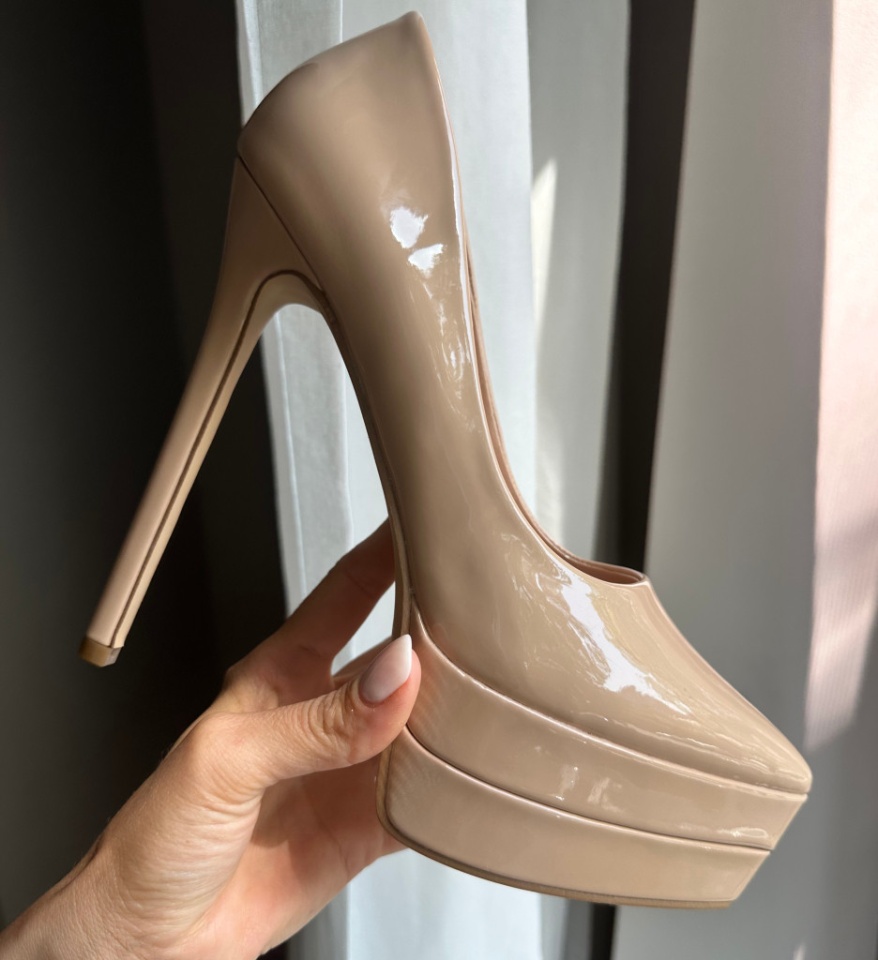 Pantofi dama Heath Nude - Img 4