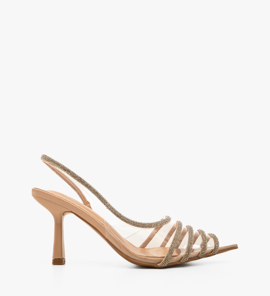 Pantofi dama Jadore Bej - Img 2