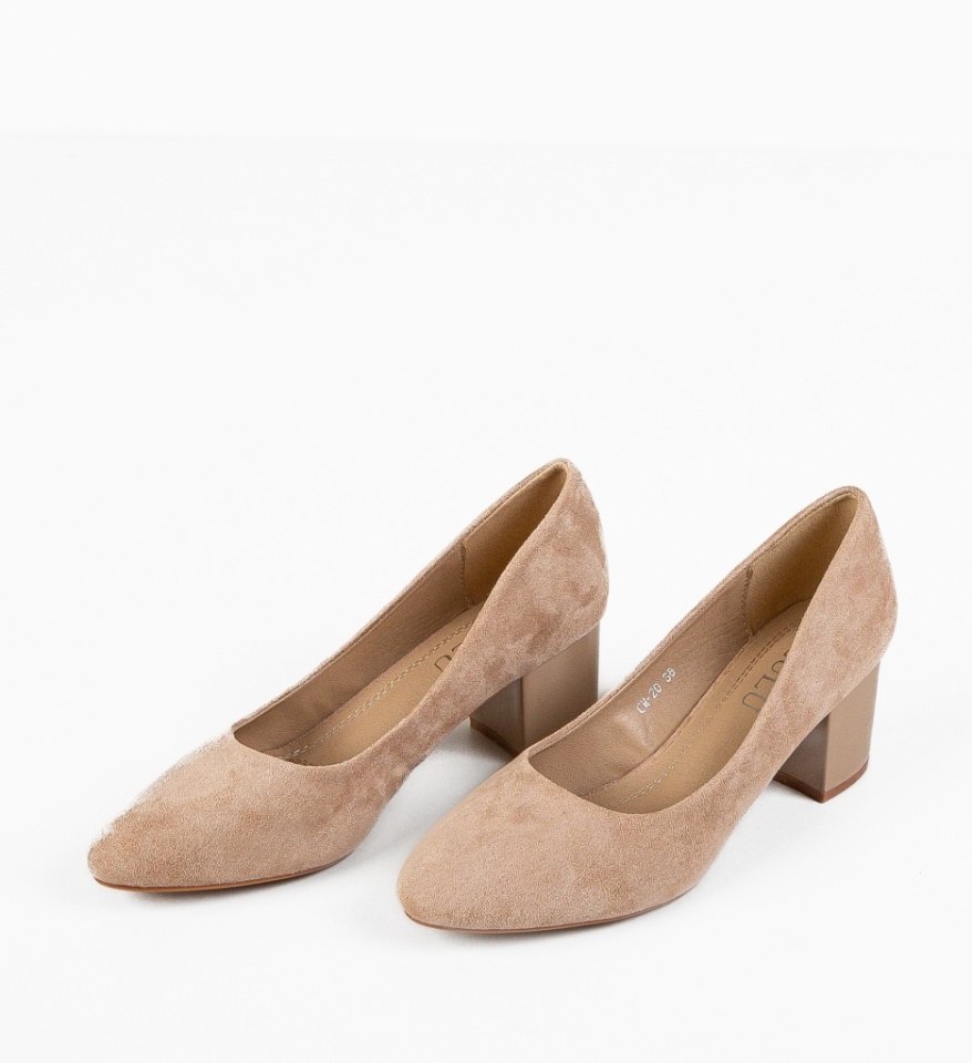 Pantofi dama Kedel Bej - Img 2