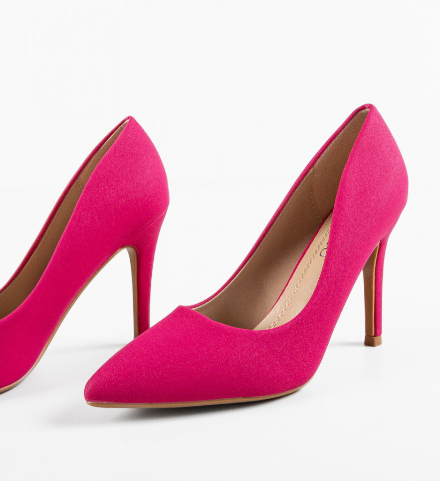 Pantofi dama Keiran Fuchsia - Img 3