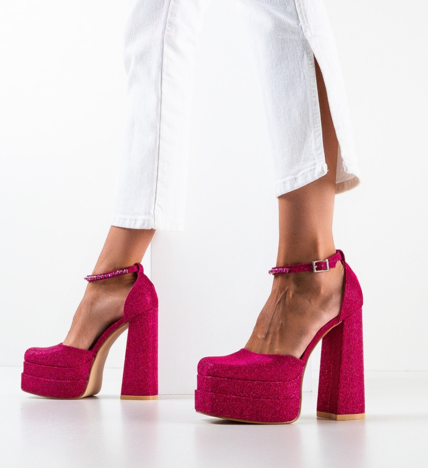 Pantofi dama Kierran Fuchsia - Img 11