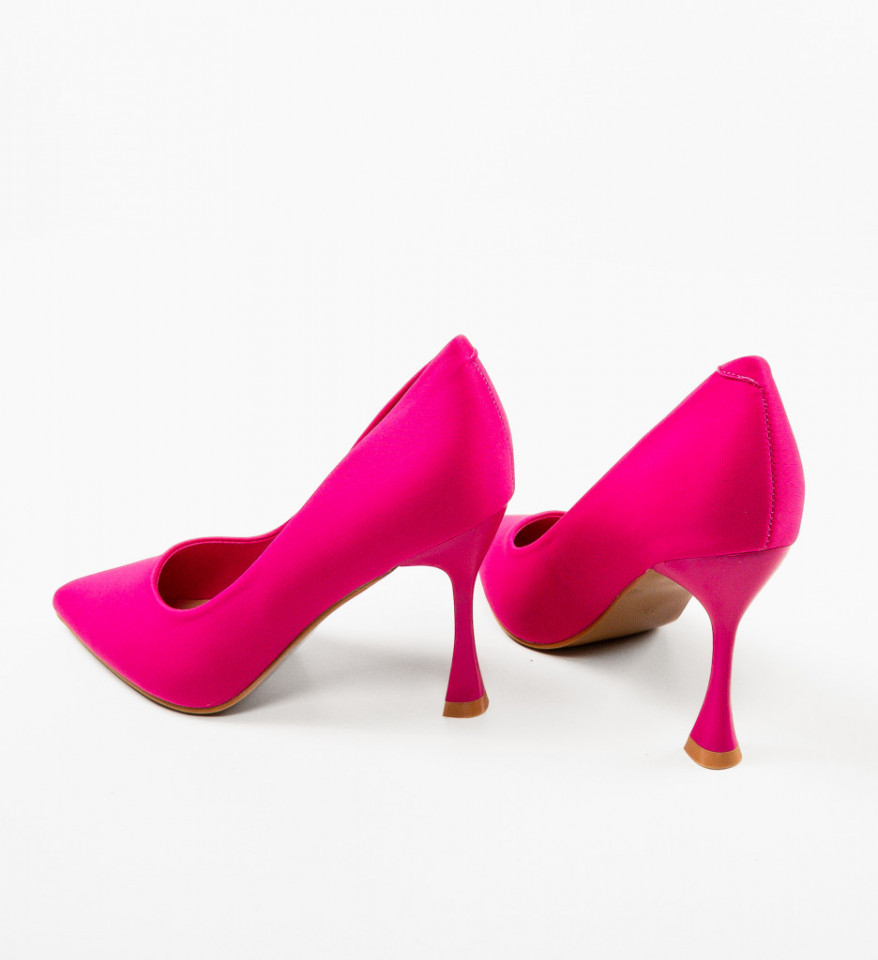 Pantofi dama Kikor Fuchsia - Img 4