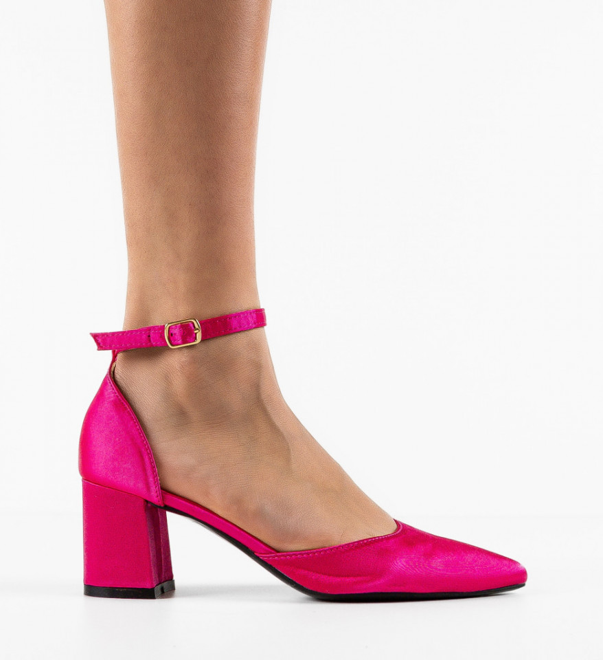 Pantofi dama Leo Fuchsia