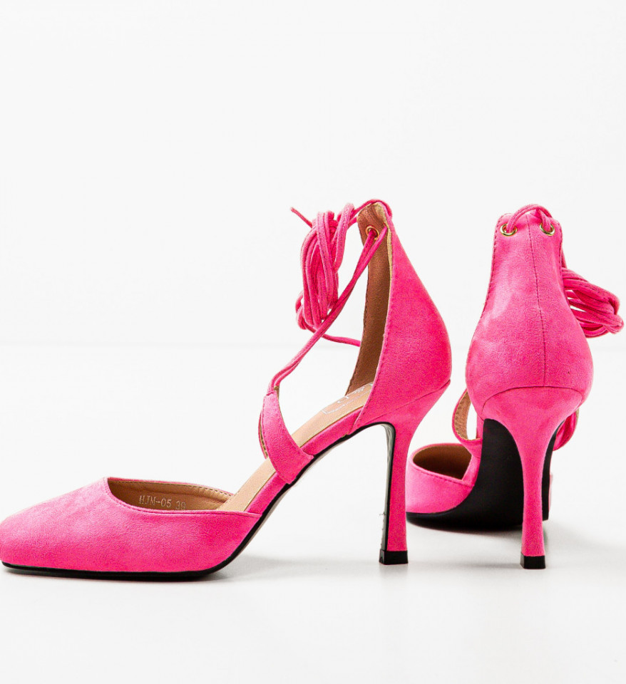 Pantofi dama Lylyac Roz - Img 3