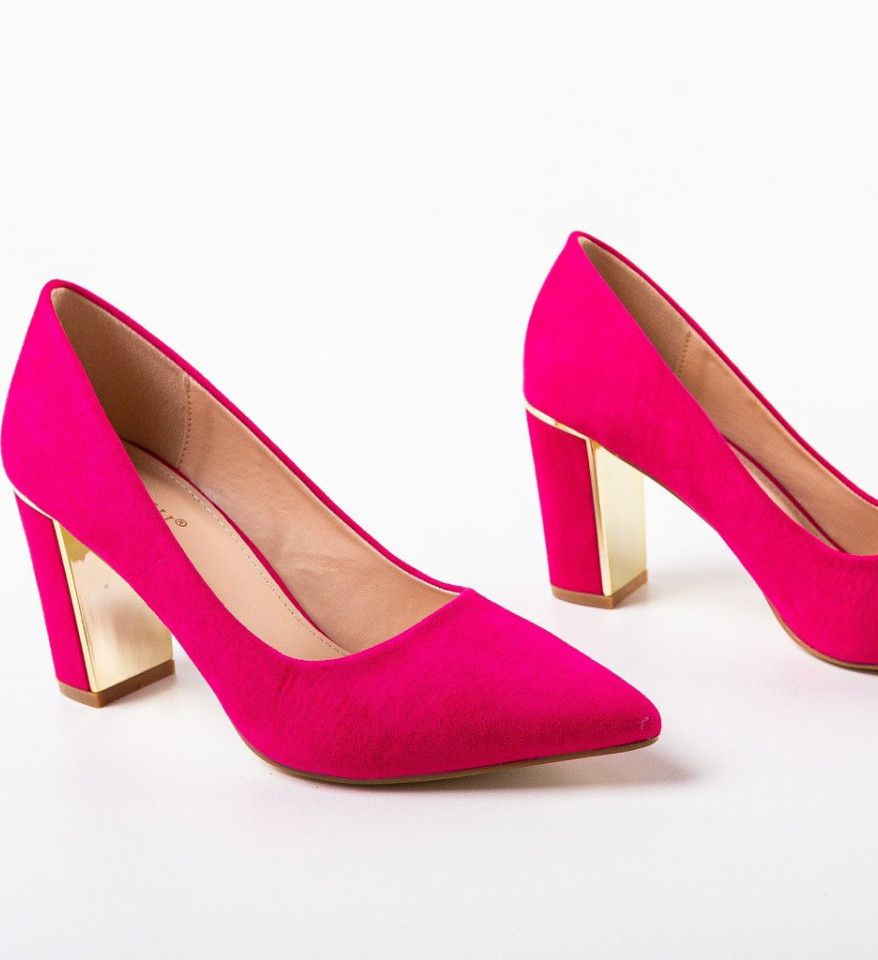 Pantofi dama Marion Fuchsia - Img 2