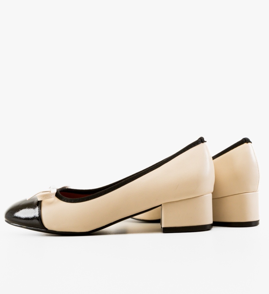 Pantofi dama Onar Bej - Img 3