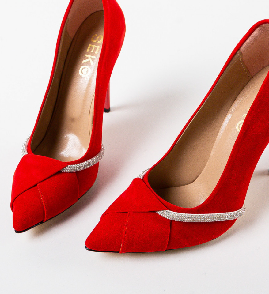 Pantofi dama Opect Rosii