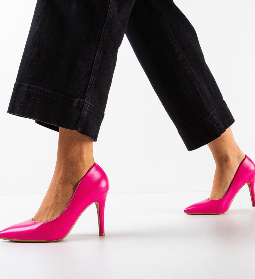 Pantofi dama Rajan Fuchsia - Img 6