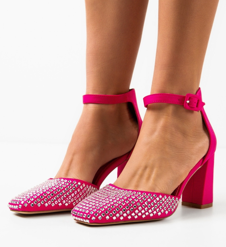 Pantofi dama Seymour Fuchsia - Img 6