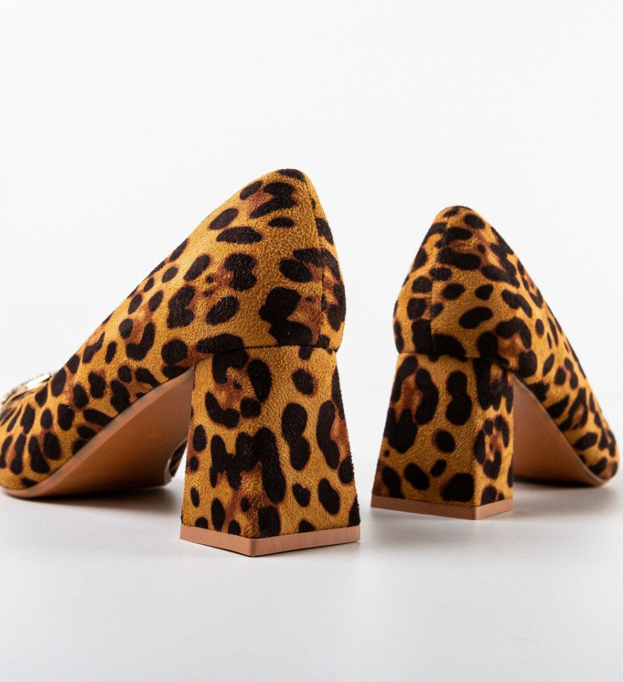 Pantofi dama Tillie Animal Print - Img 3