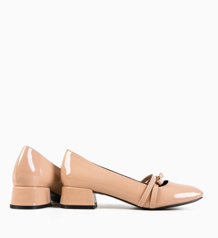 Pantofi dama Tospe Bej - Img 2
