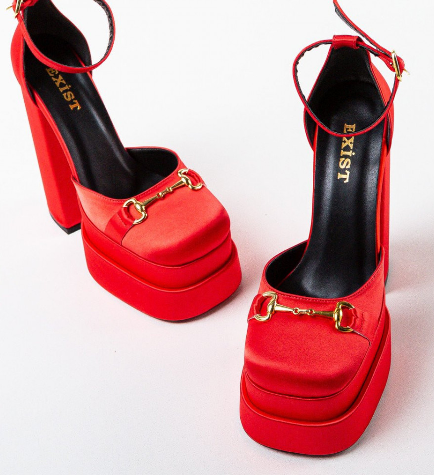 Pantofi dama Versoma Rosii 2 - Img 2