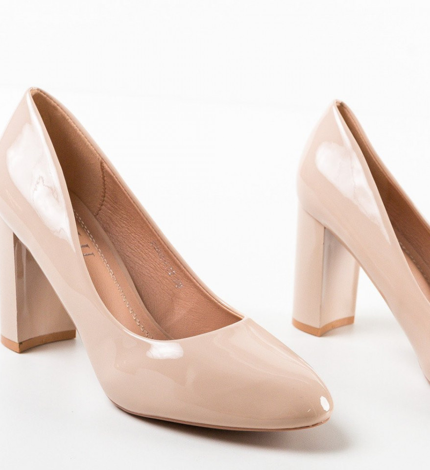 Pantofi dama William Bej - Img 2