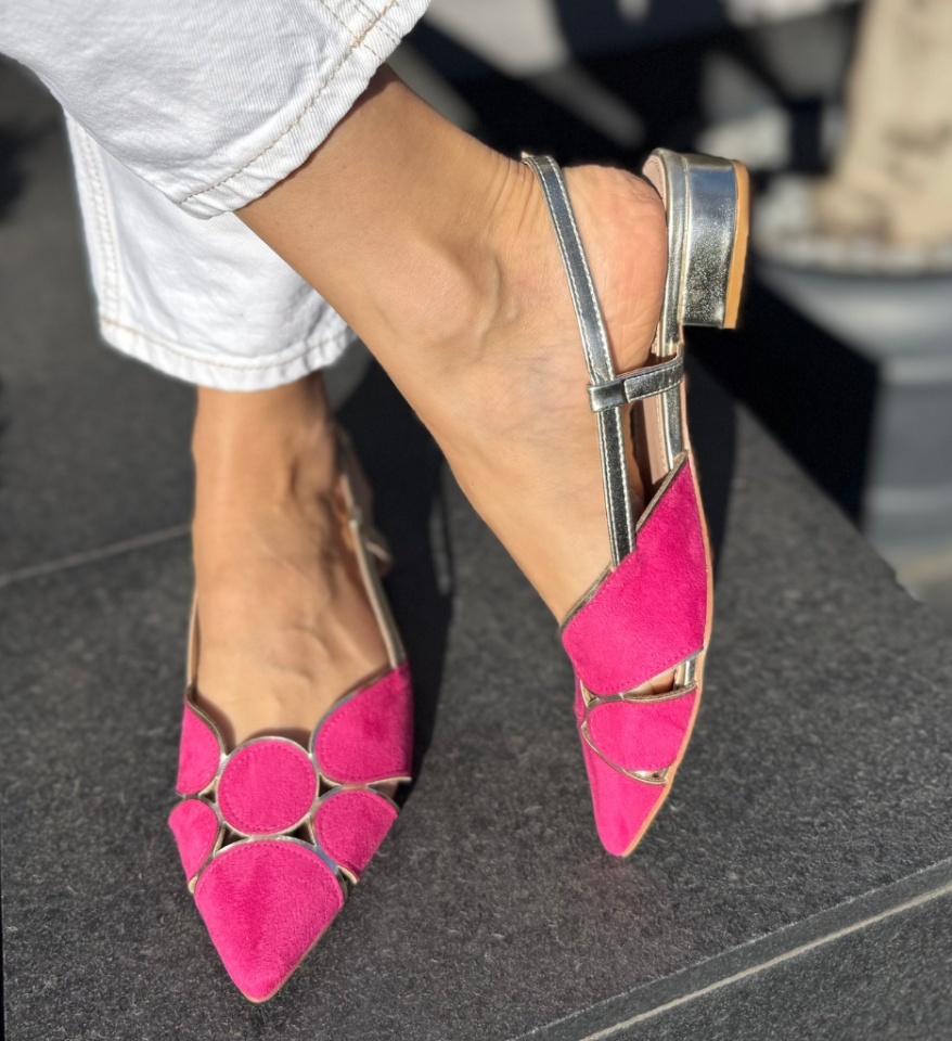 Pantofi dama Xquenda Fuchsia - Img 7