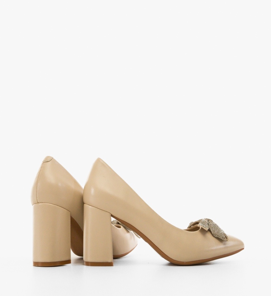 Pantofi dama Yesee Bej 2 - Img 3