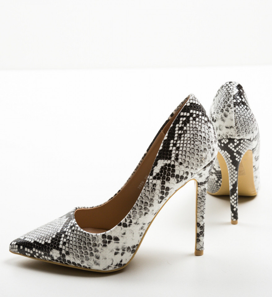 Pantofi Fear Albi