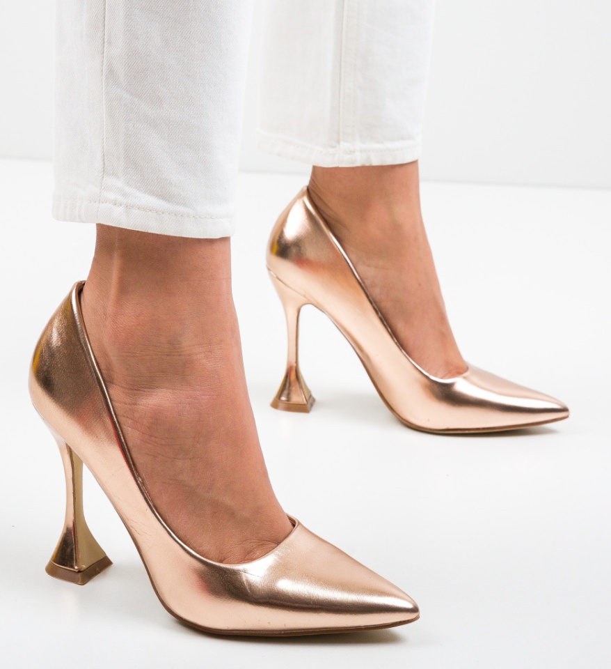 Pantofi Lena Bronz - Img 11