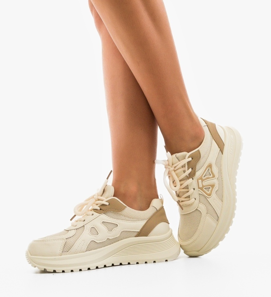 Pantofi Sport Dorsey Bej - Img 6