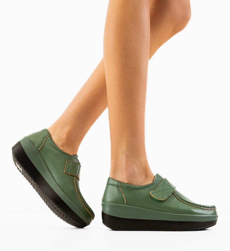 Pantofi Sport Groma Verzi - Img 7