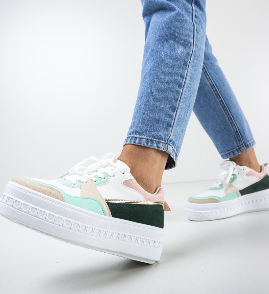 Pantofi Sport Kajol Verzi - Img 7