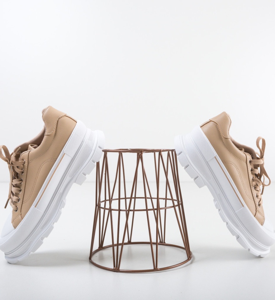 Pantofi Sport Kieren Khaki - Img 13