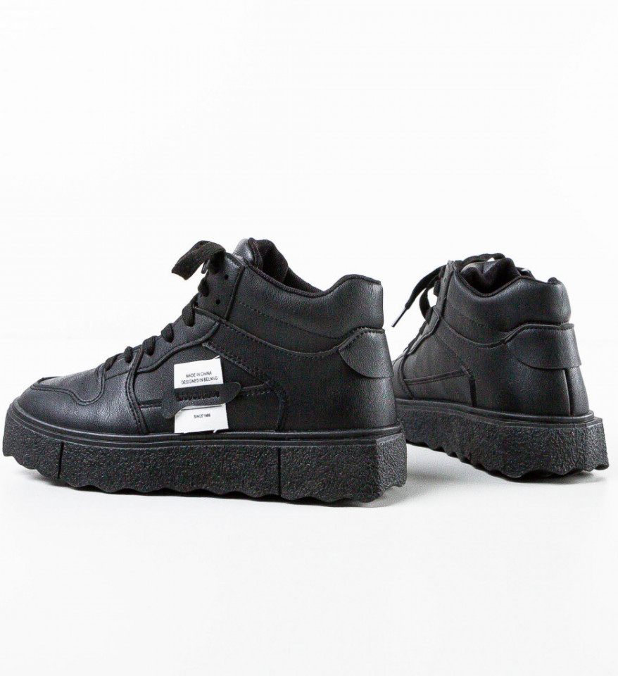 Pantofi Sport Mistece Negri - Img 3
