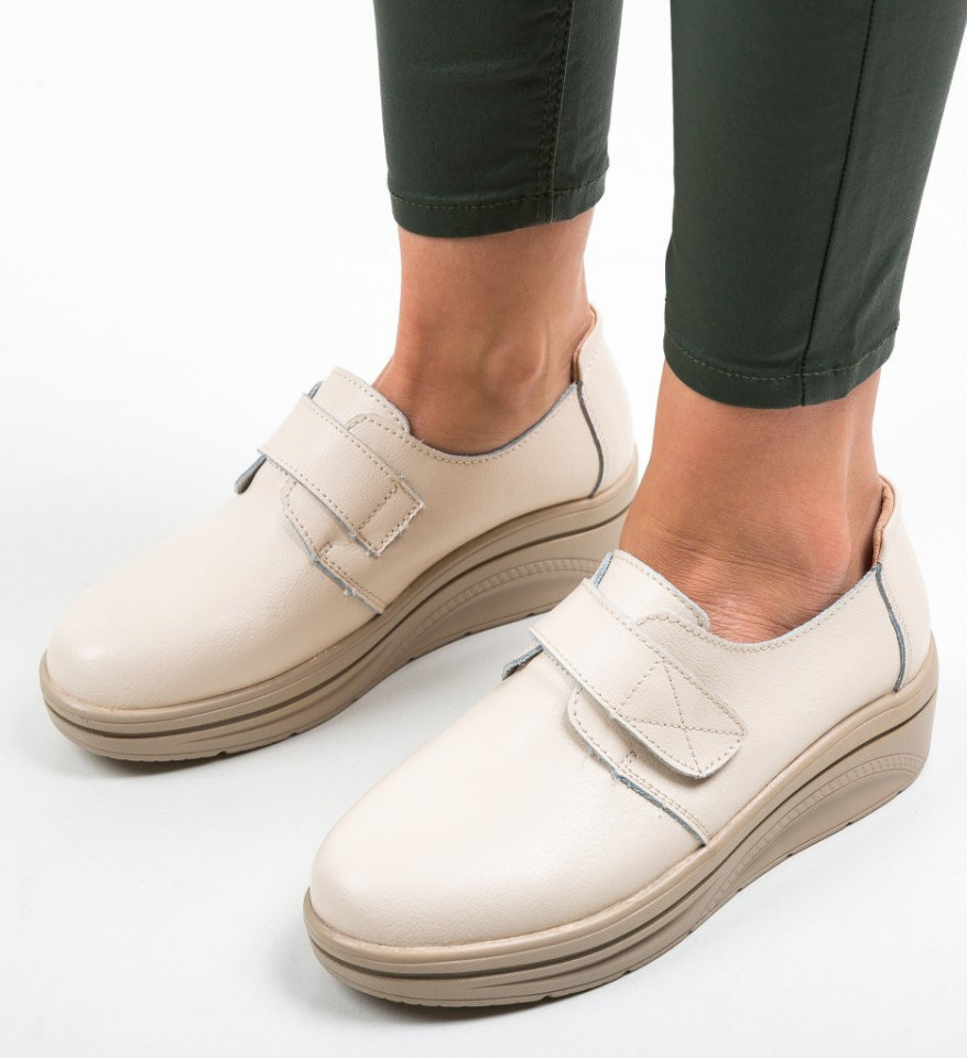 Pantofi Sport Onionte Bej - Img 10