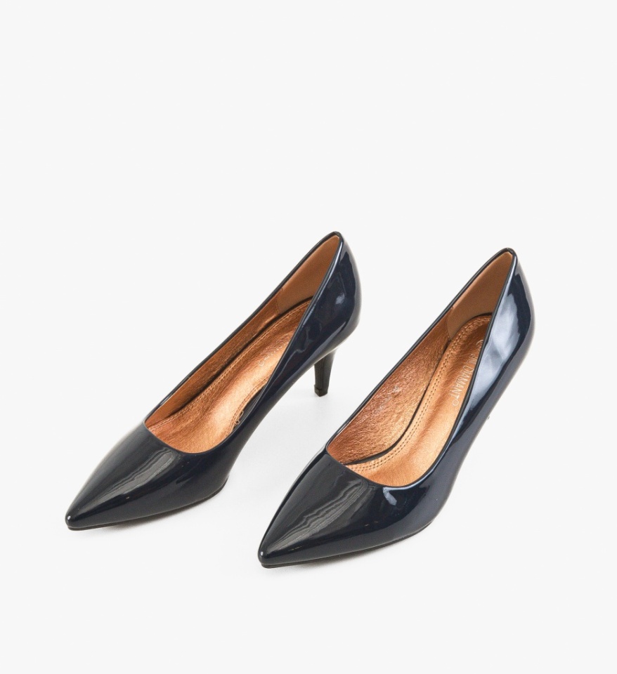Pantofi stiletto dama Fiona Bleumarin - Img 3