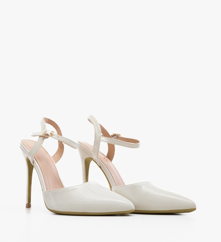 Pantofi stiletto dama Jaximet Albi - Img 5