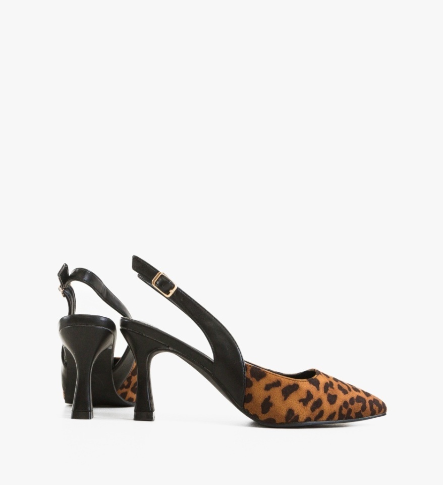 Pantofi stiletto dama Klem Print - Img 2