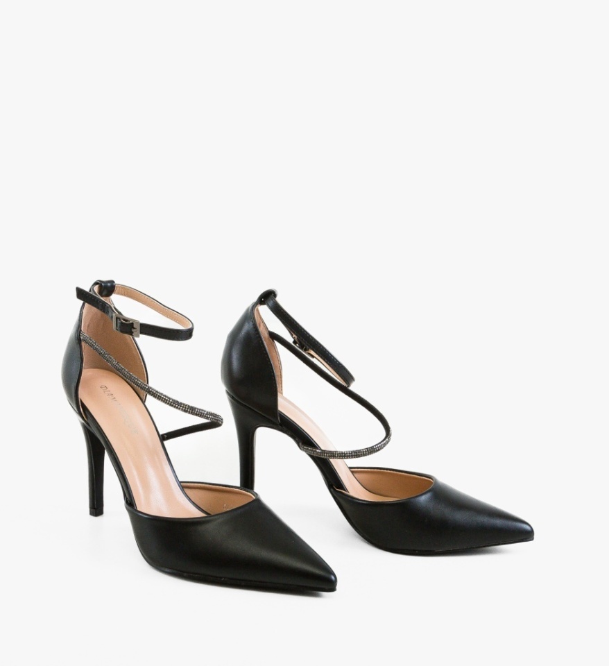 Pantofi stiletto dama Levvy Negri - Img 5