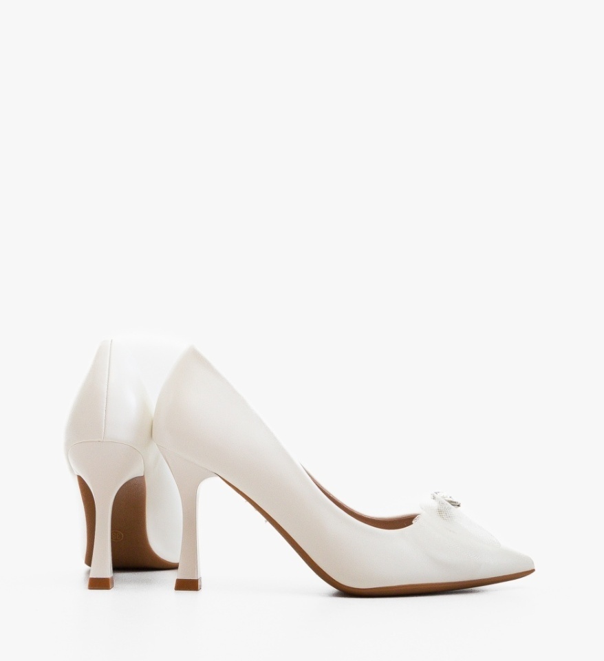Pantofi stiletto dama Liama Albi - Img 3