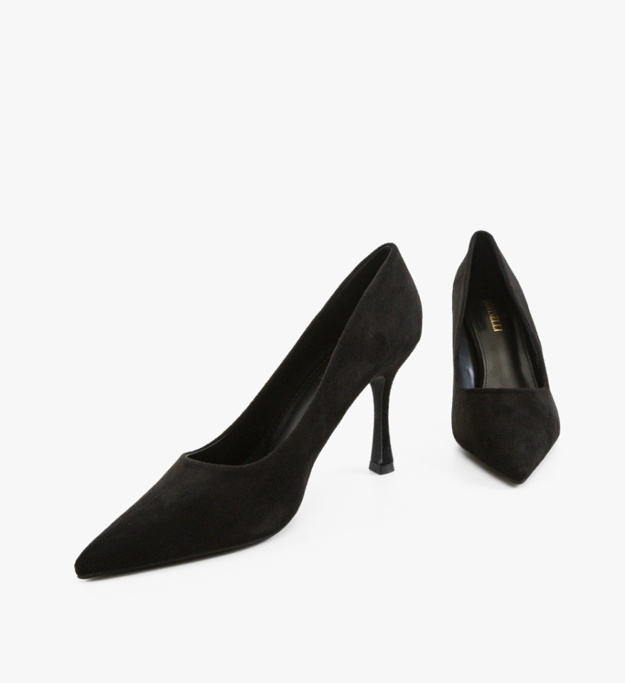 Pantofi stiletto dama Smart Negri - Img 4