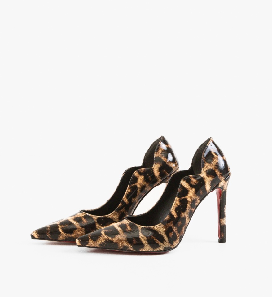 Pantofi stiletto dama Stypas Print - Img 2