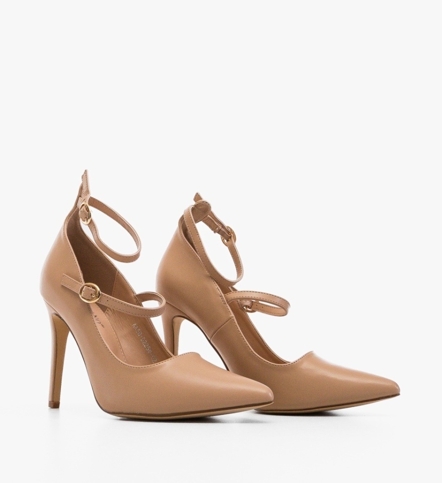 Pantofi stiletto dama Ximiex Nude - Img 3