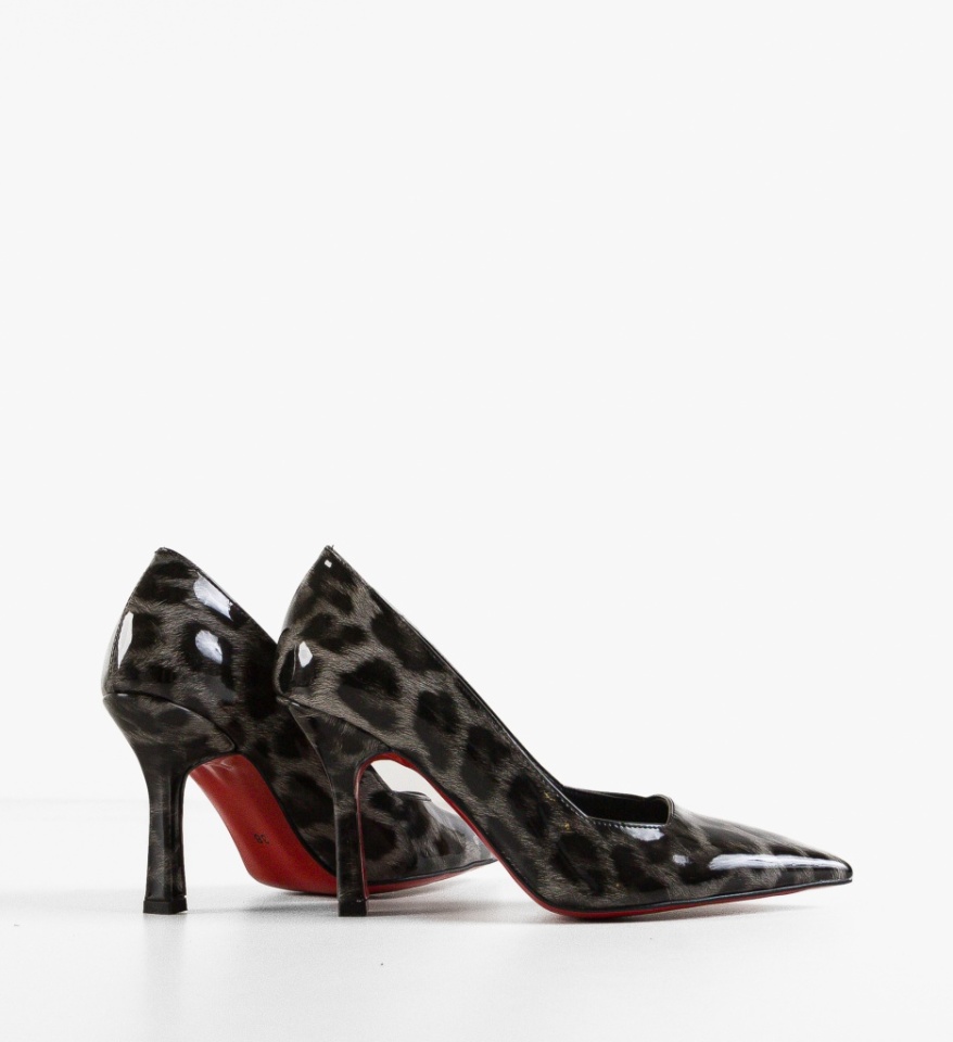 Pantofi stiletto Vobka Print 2 - Img 4