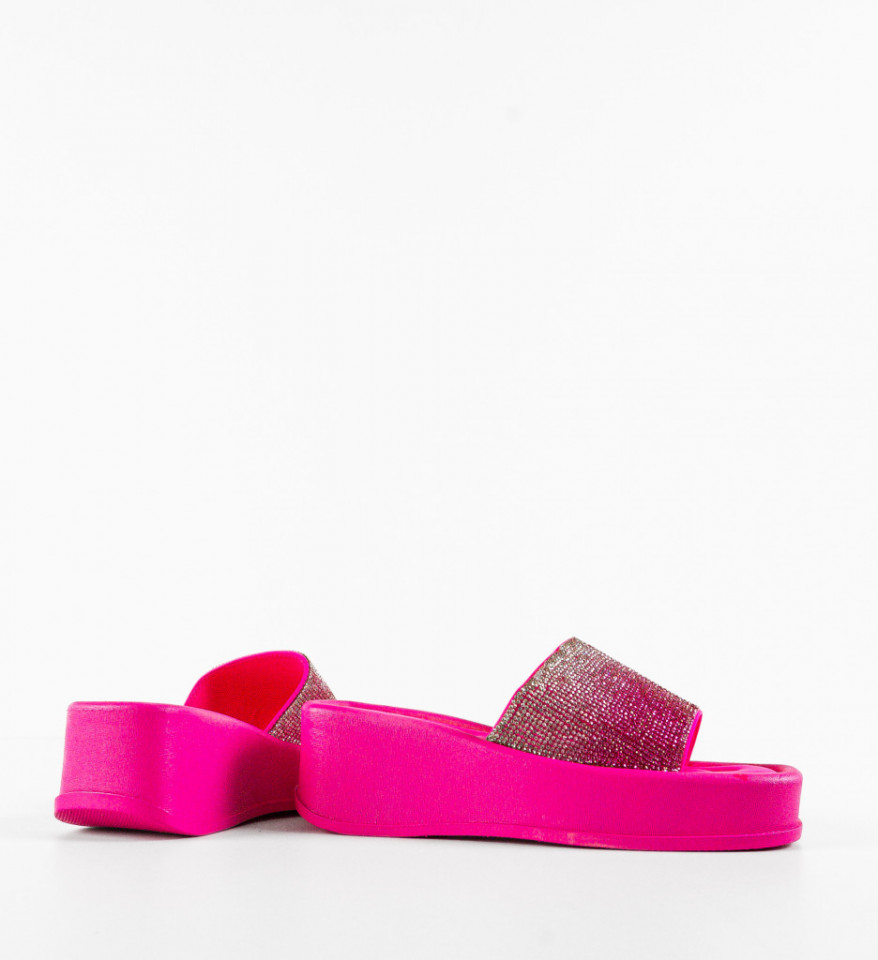 Papuci dama Gaib Fuchsia - Img 3