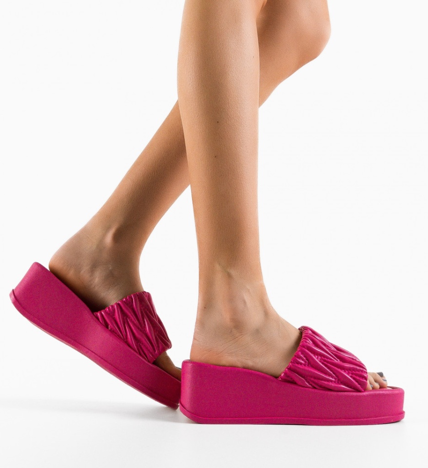 Papuci dama Torne Fuchsia - Img 6