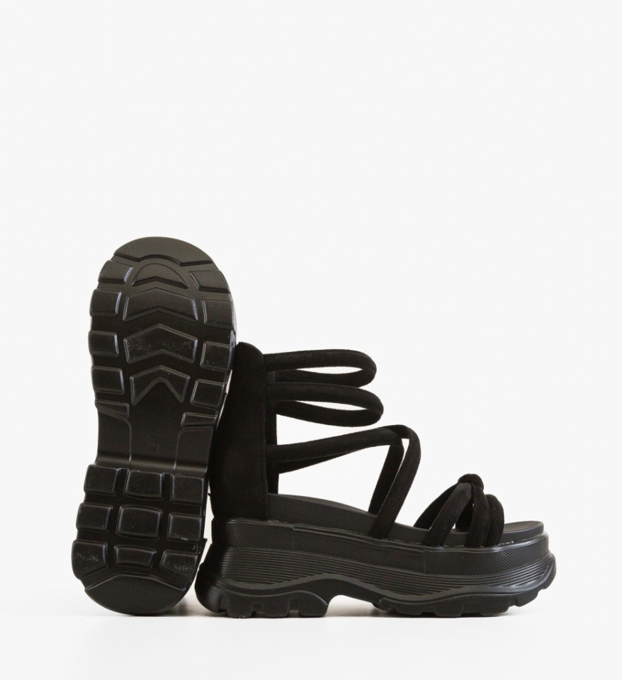 Platforme dama Klara Negre - Img 3