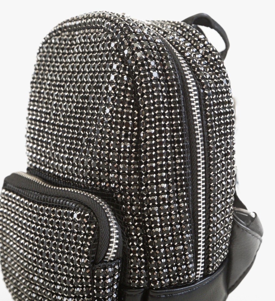 Rucsac dama Shynny Negru - Img 1