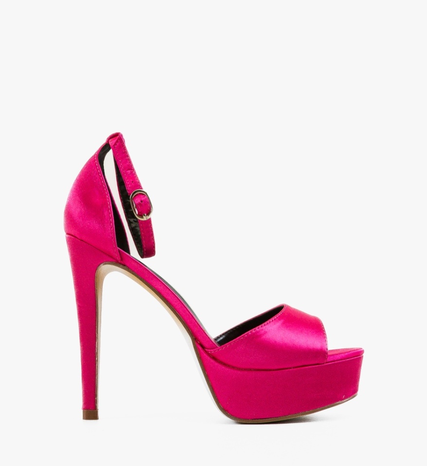 Sandale cu toc Findlay Fuchsia - Img 3