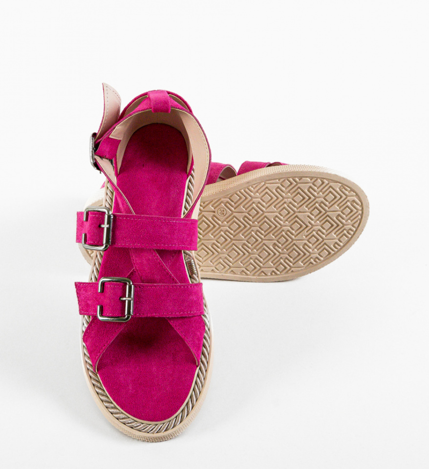 Sandale dama Braxton Fuchsia - Img 4