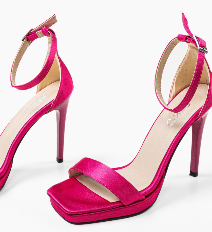Sandale dama Grigo Fuchsia 2 - Img 4