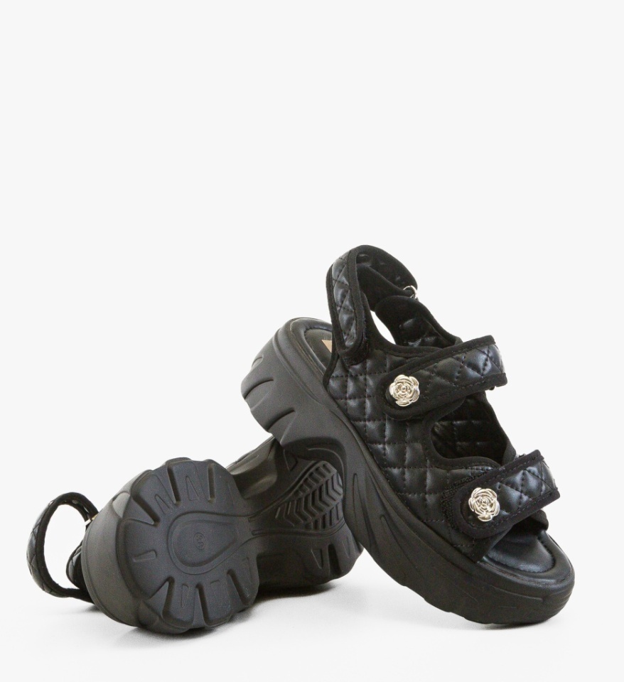 Sandale dama Javer Negre - Img 2