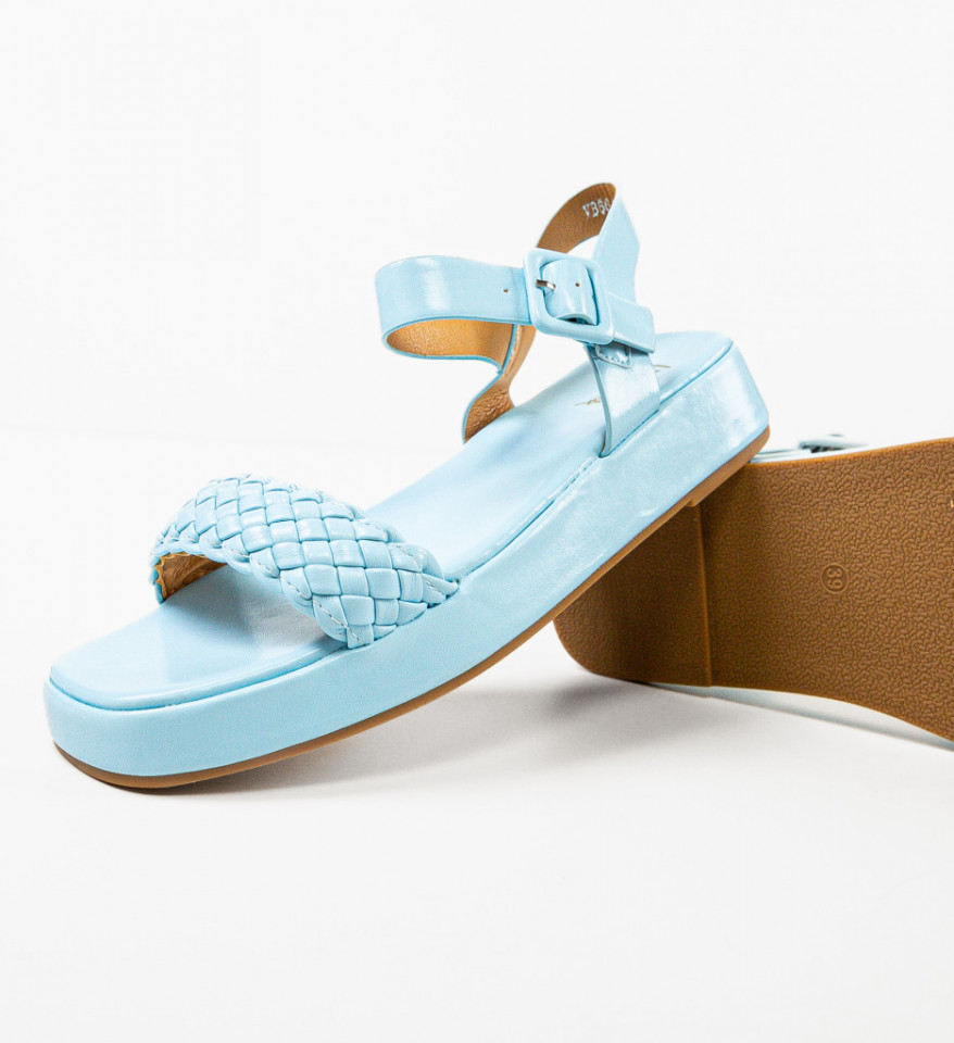 Sandale dama Lochlain Albastre - Img 2