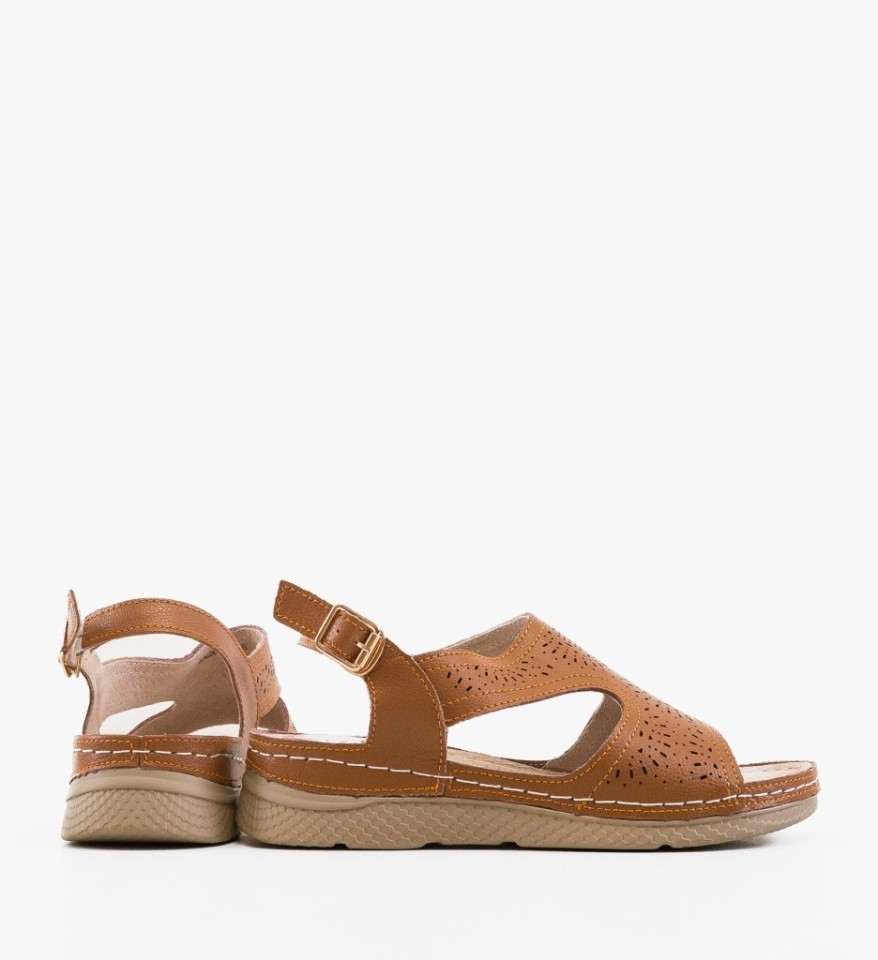 Sandale dama Mewa Camel - Img 3