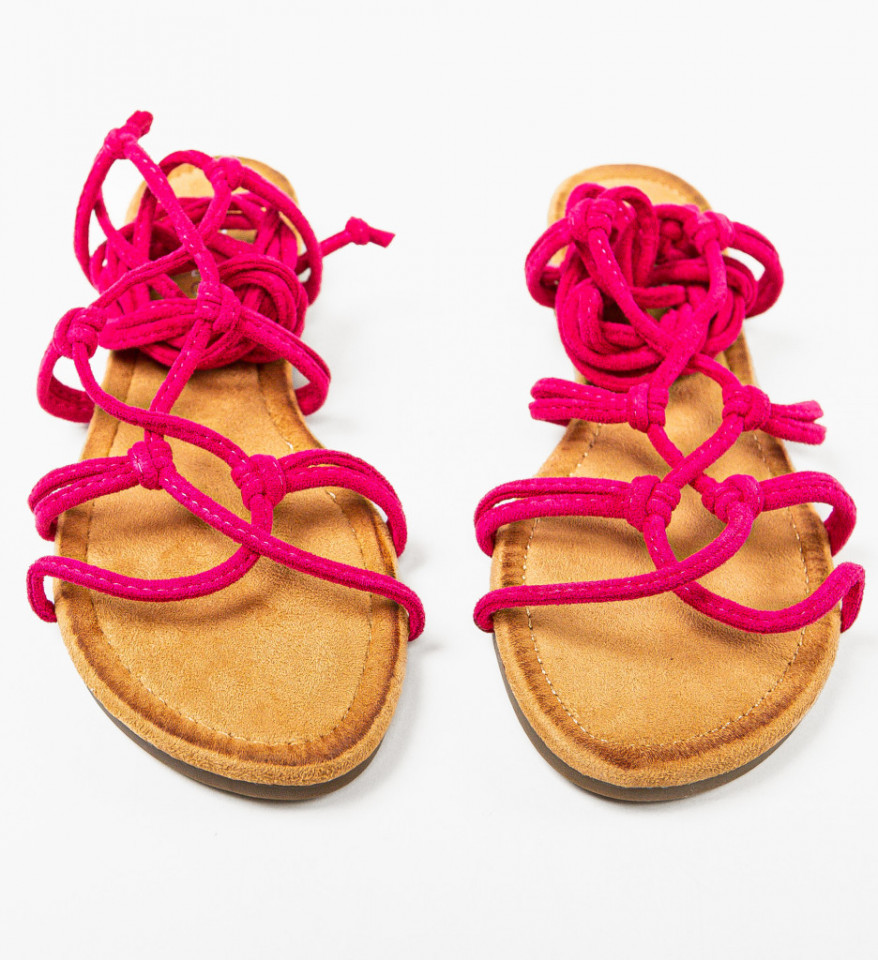 Sandale dama Noroke Fuchsia - Img 2