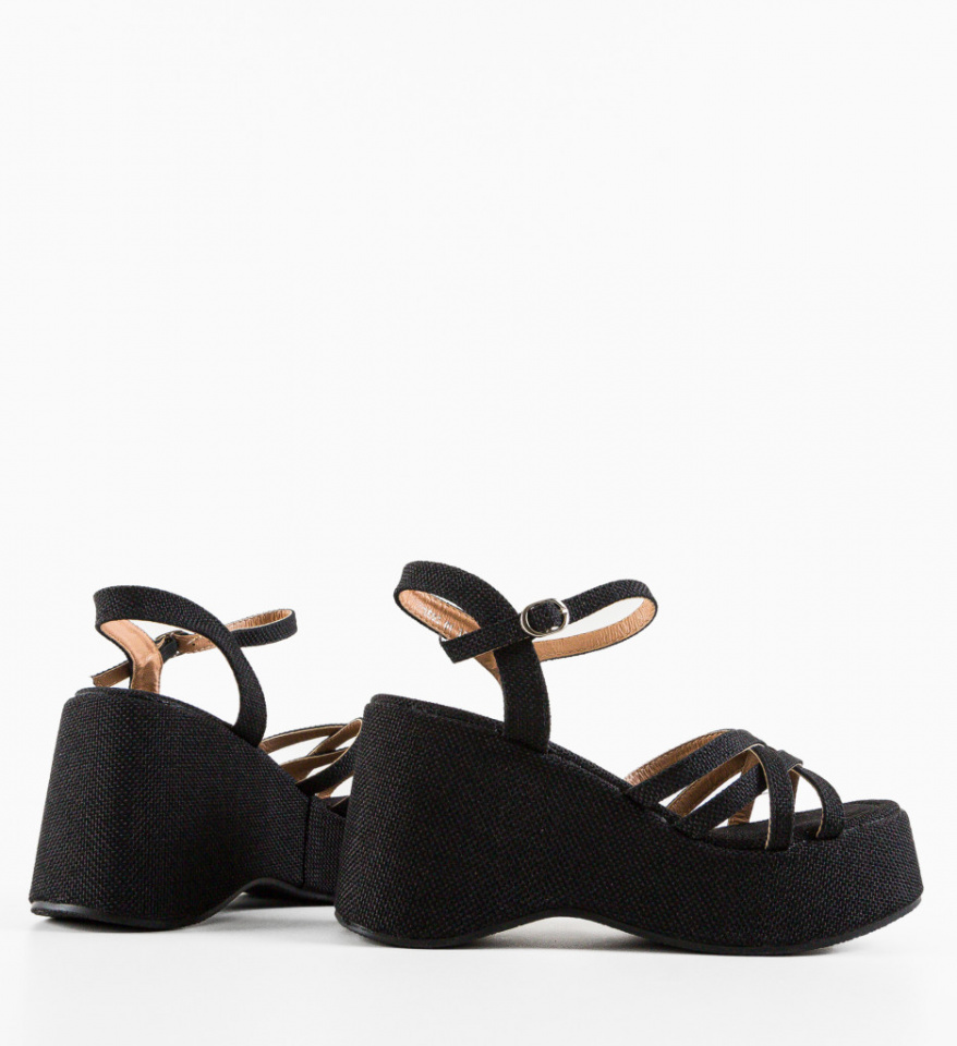 Sandale dama Surcof Negre - Img 2